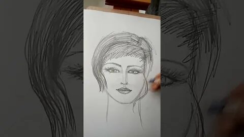 Нарисовать портрет видео