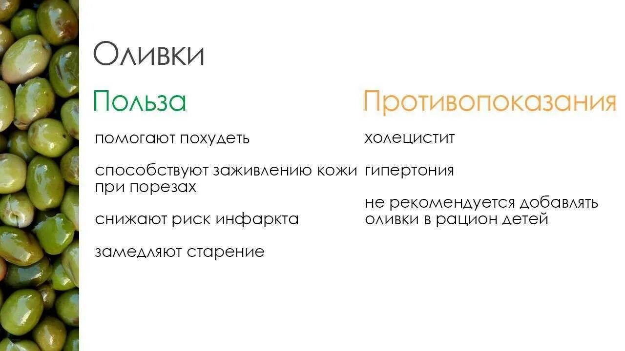 Значение слова оливки