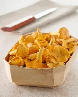 Лисички в сыром виде