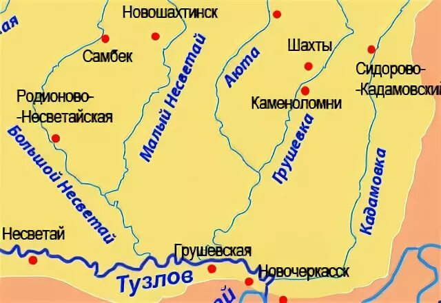 Схема реки Грушевка. Карта реки Грушевка. Река Тузлов на карте. Город Шахты река Грушевка.