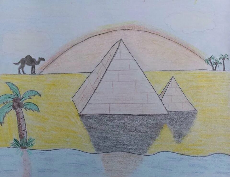 Город в пустыне 4 класс изо рисунок. Рисунок на тему древний Египет 5 класс. Рисунок на тему древний Египет. Тема для рисования Египта. Рисунки в пирамидах древнего Египта.