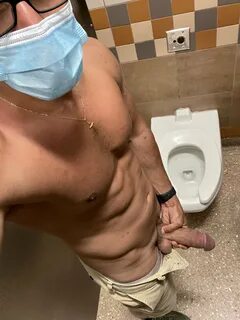 Dick in the toilet