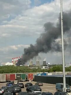 Что горит в москве на востоке сейчас
