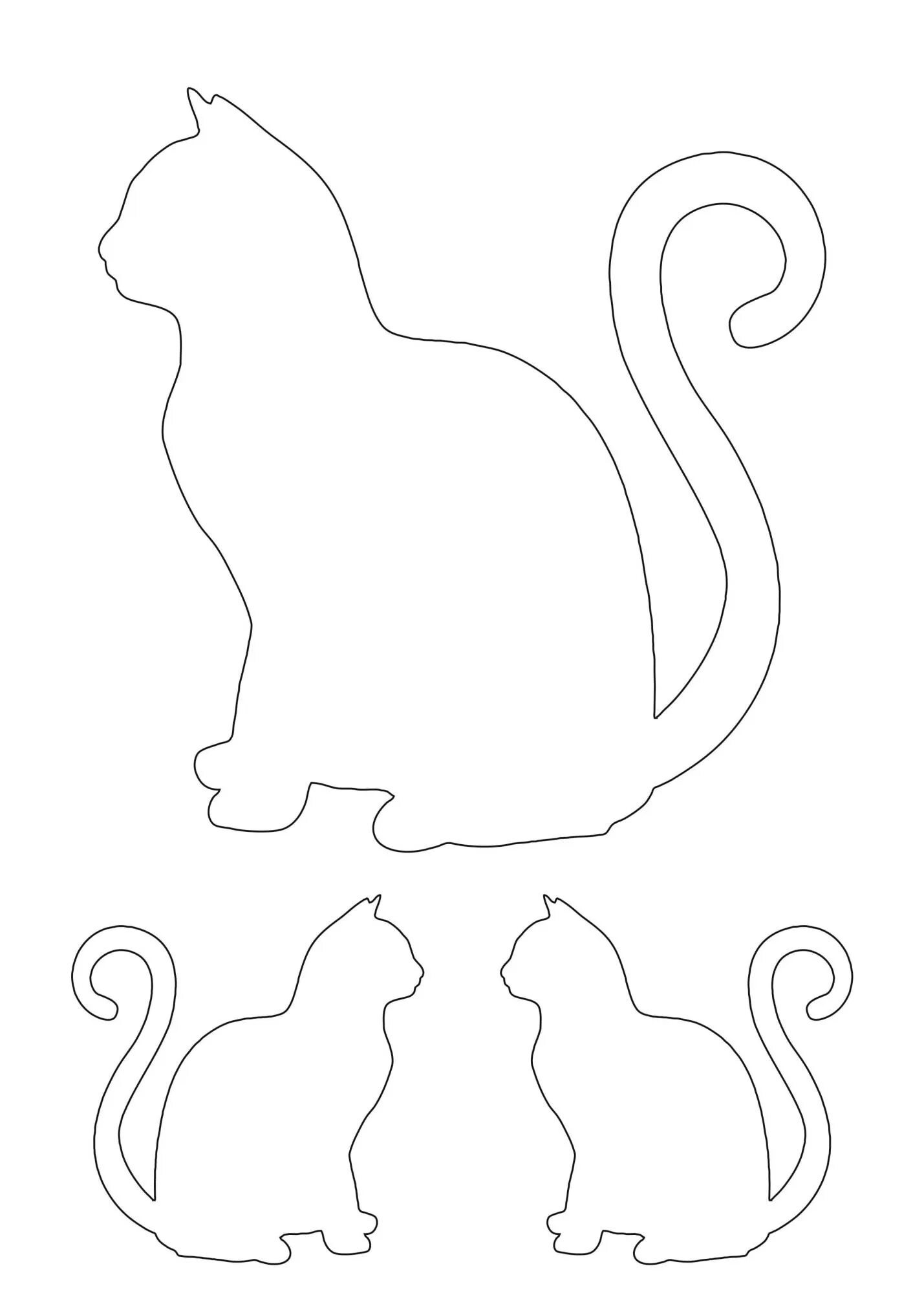 Трафареты животных для вырезания из бумаги. Вырезалки котиков. Трафарет котенка для вырезания. Силуэты котов. Трафарет kerдля рисования.