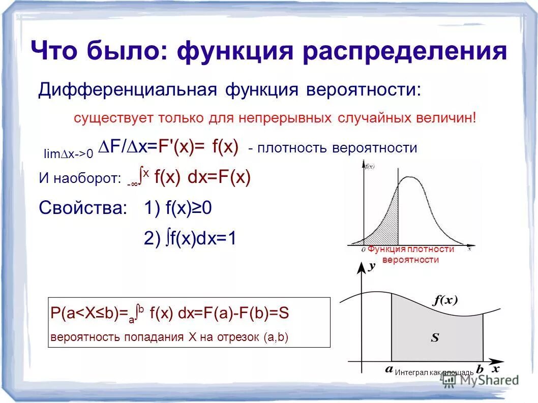 Закон распределения функции случайной величины. Функция распределения f x случайной величины. Плотность распределения дискретной случайной величины. Дифференциальная функция распределения плотности вероятности. Функция распределения плотности вероятности.