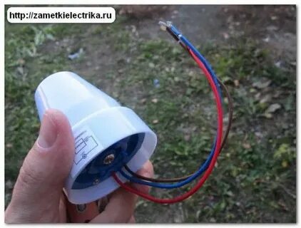 Ремонт датчика освещения