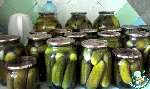 Баллон огурцов
