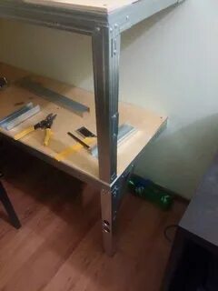 Полки из профиля для гипсокартона