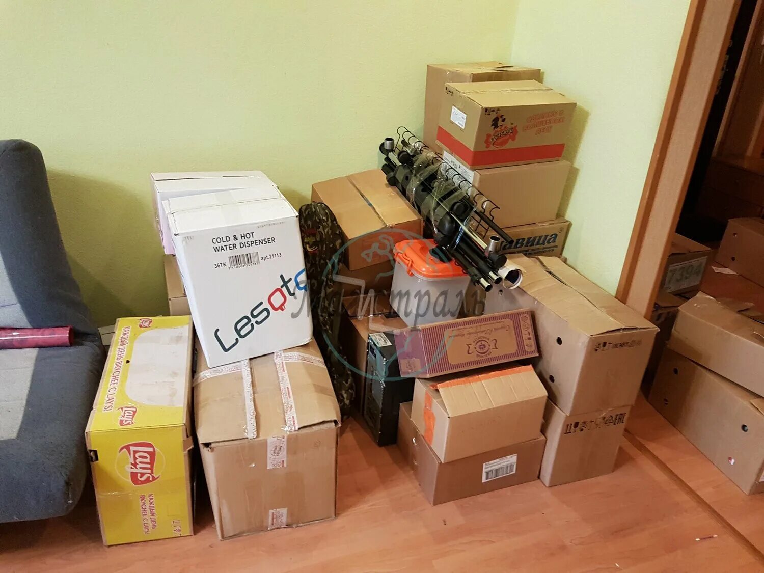 перевезти вещи в калининград