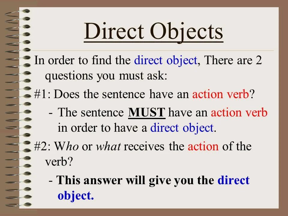 Find order