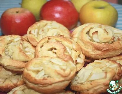 Печенье с яблоками и корицей в духовке