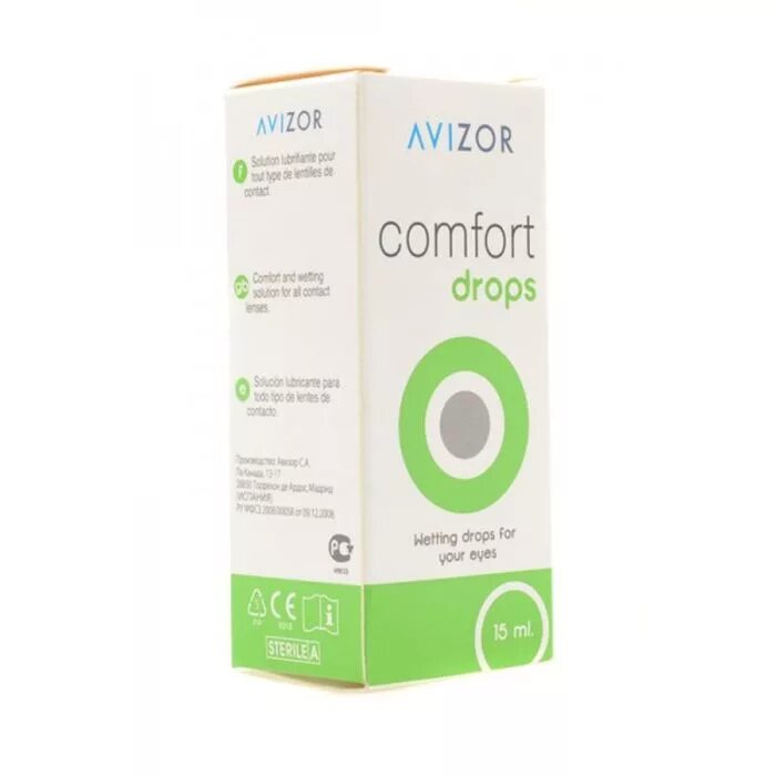 Avizor Comfort Drops. Авизор комфорт Дропс капли глазные. Капли для глаз Avizor Comfort. Капли для линз комфорт Дропс.