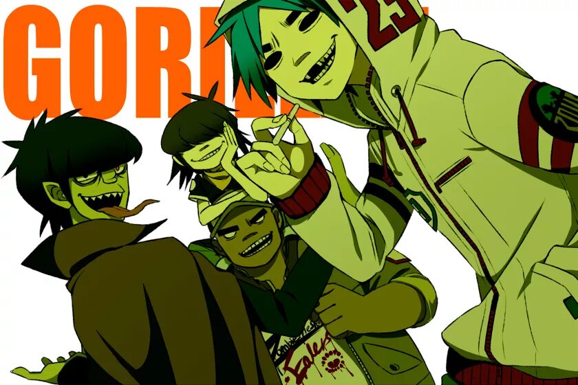 Группа гориллаз. Gorillaz 1998. Gorillaz Мердок арт. Гориллаз 5 4. Гориллаз слушать песни