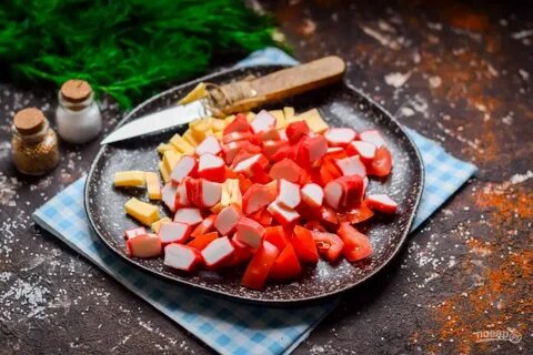 Вкусные крабовые палочки фото