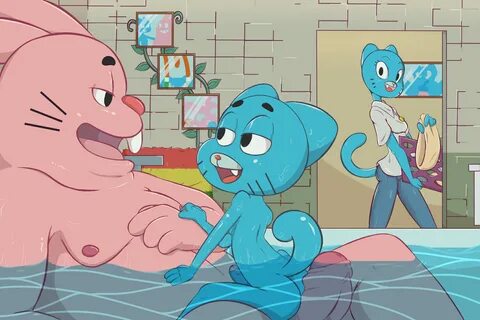 Slideshow amazing world of gumball rule 34 comic.