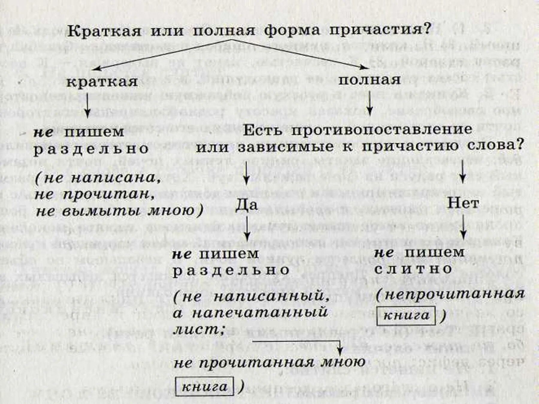 Правило Слитное и раздельное написание не с причастиями 7 класс. Схема правописание не с причастиями. Слитное и раздельное написание не с причастиями алгоритм. Алгоритм правописания не с причастиями.