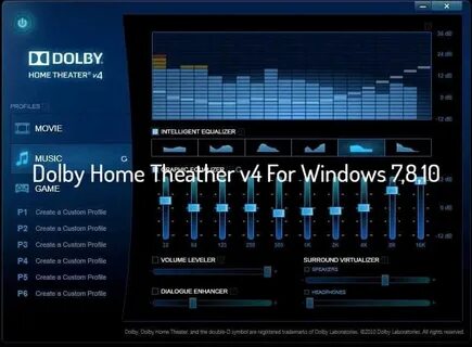 Драйвер dolby audio
