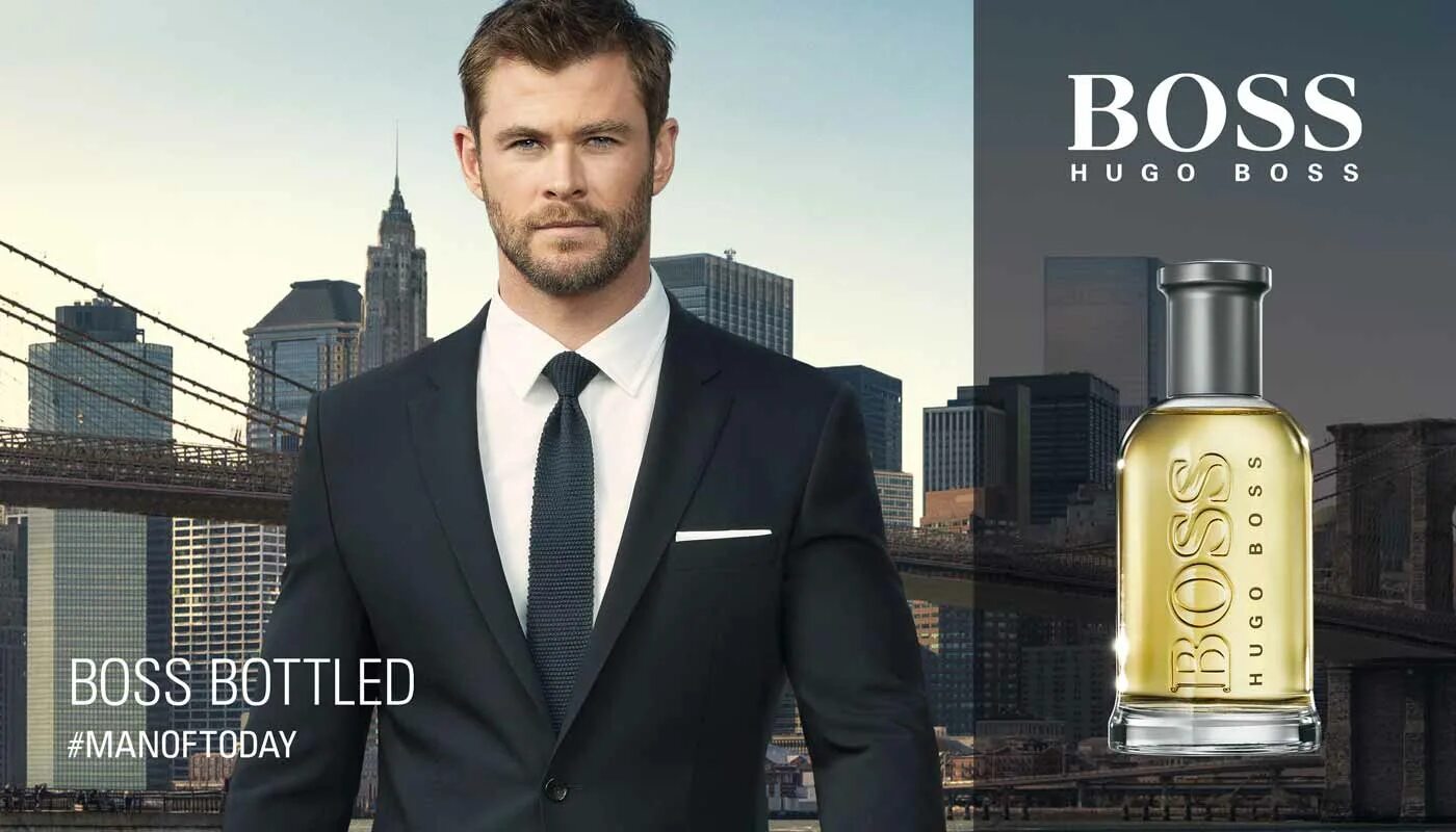 Boss Bottled Eau de Parfum Hugo Boss Chris Hemsworth. Hugo фото