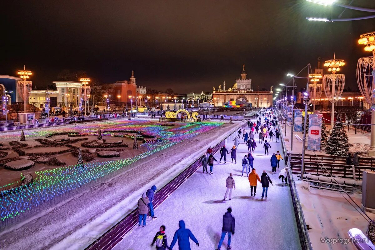 вднх в москве зимой 2023 2024