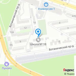 Школа 18 карта