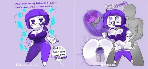 minus8, anon, twitch, absurd res, comic, english text, highres, purple back...