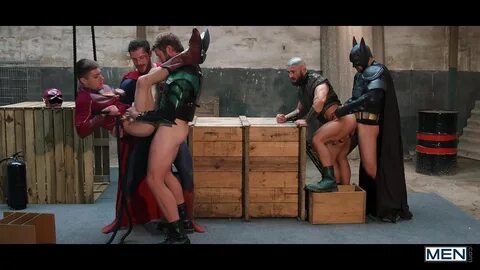 MEN - Justice League - A Gay XXX Parody Part 4 - Brandon Cody, Colby Keller...