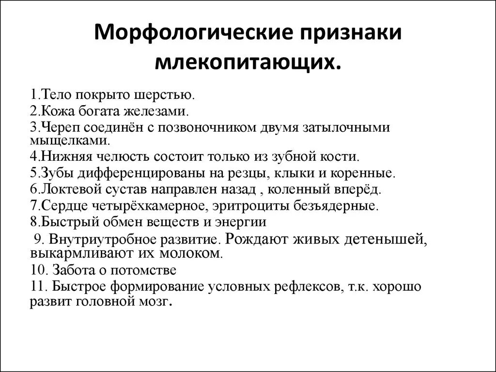 Главные отличия млекопитающих. Основные Общие признаки млекопитающих. Отличительные признаки класса млекопитающих. Характерные признаки представителей класса млекопитающие. Основные признаки млекопитающих 8 класс.