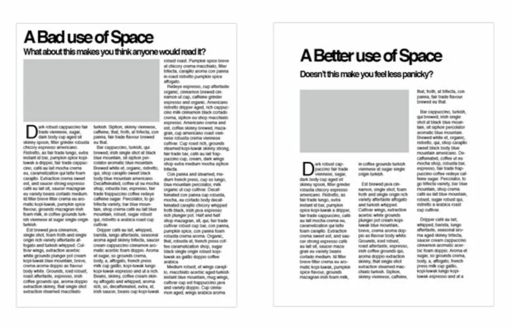 White-Space в примерах website. White-Space в примерах. Space examples