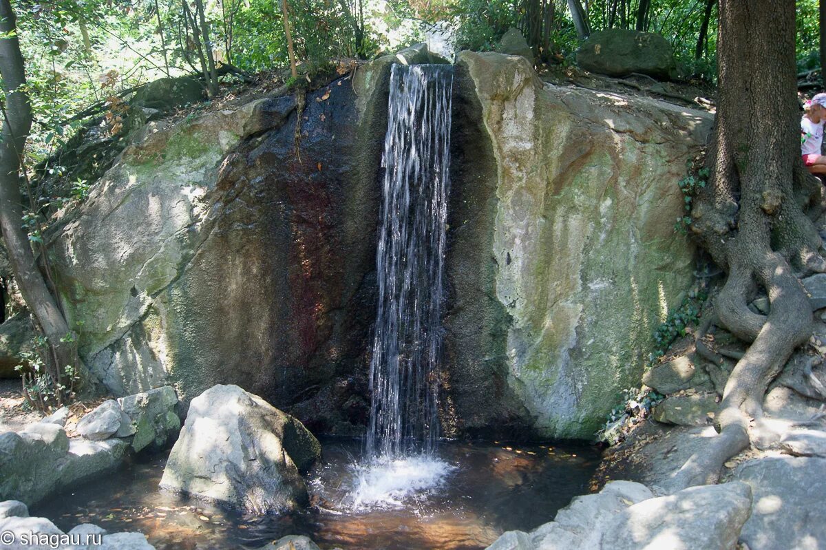 Лунный камень Алупкинский парк. Алупкинский парк водопады. Воронцовский парк водопад. Воронцовский дворец водопады.