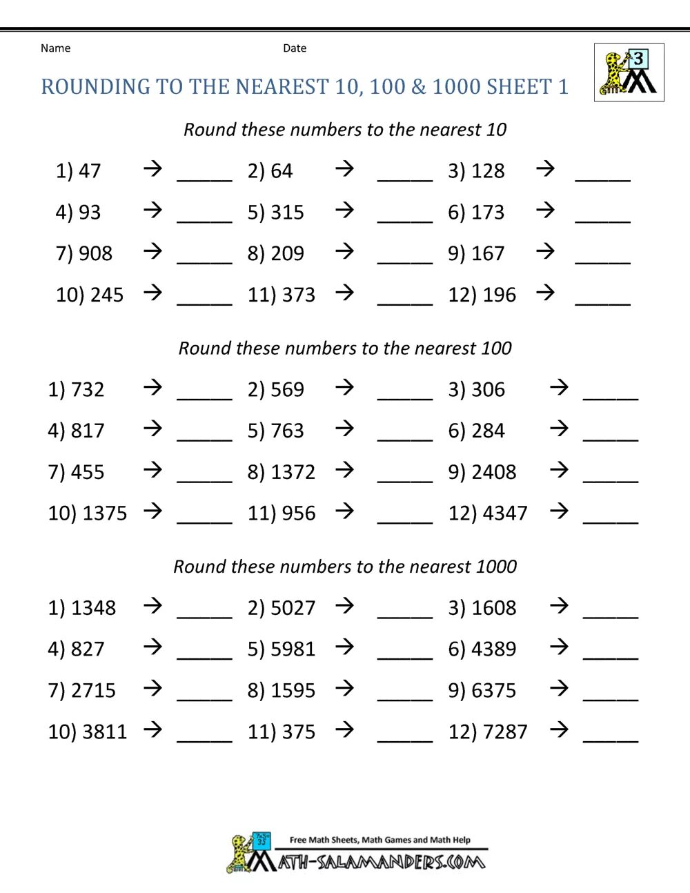 Round to nearest. Rounding to the nearest 10,100,1000. Rounding numbers. Rounding to the nearest 10 Worksheet. Numbers 1-1000 Worksheets.