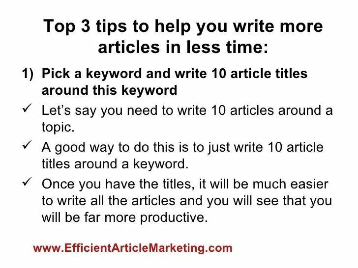 Have you translate the article yourself. Article writing tips. article writing. how to write an article.
