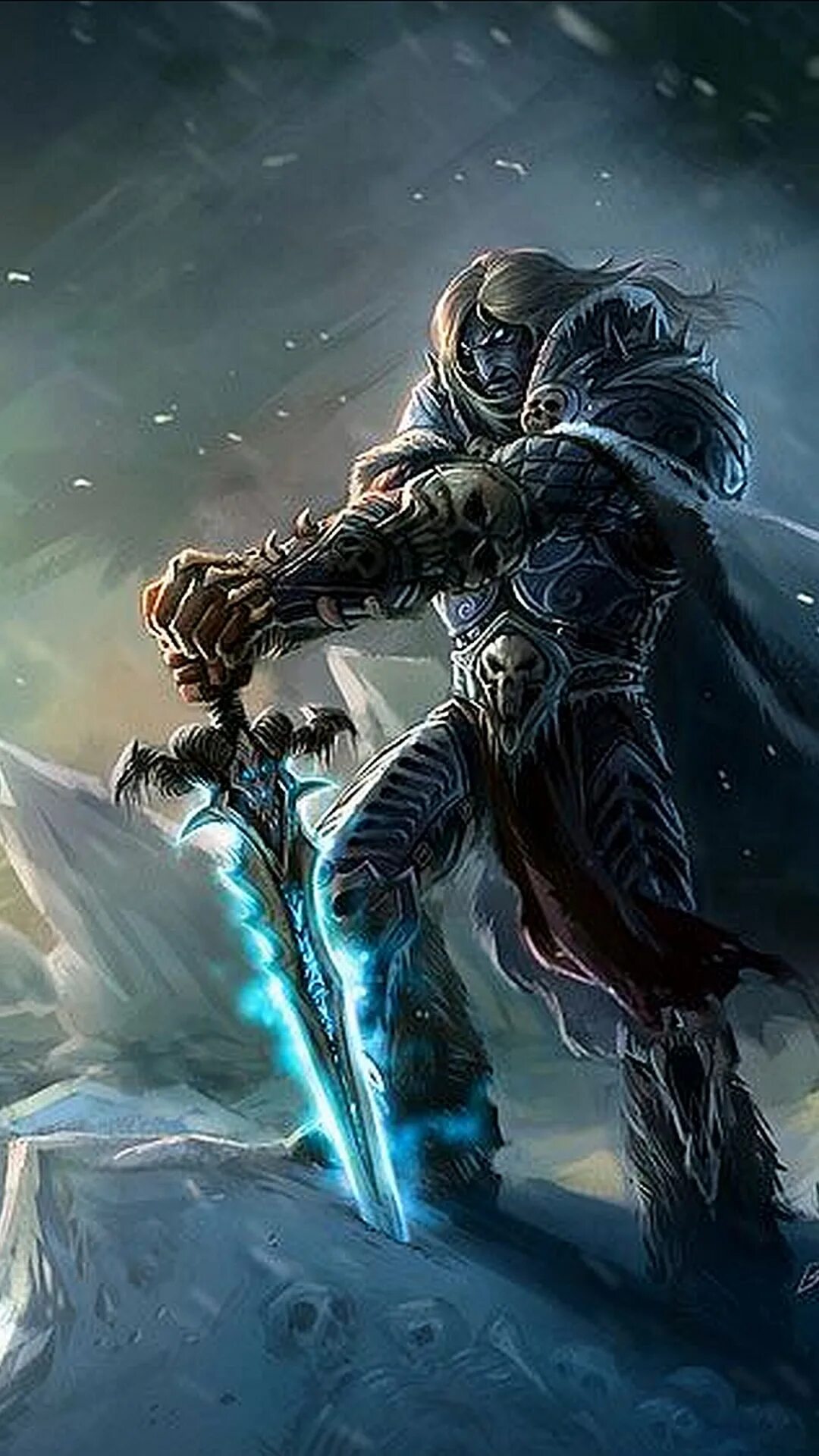 World of warcraft на андроид. Артас менетил. world of warcraft на телефон. артас злой. артас hd.