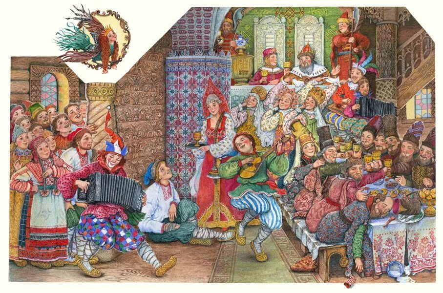 Скоморохи в сказках