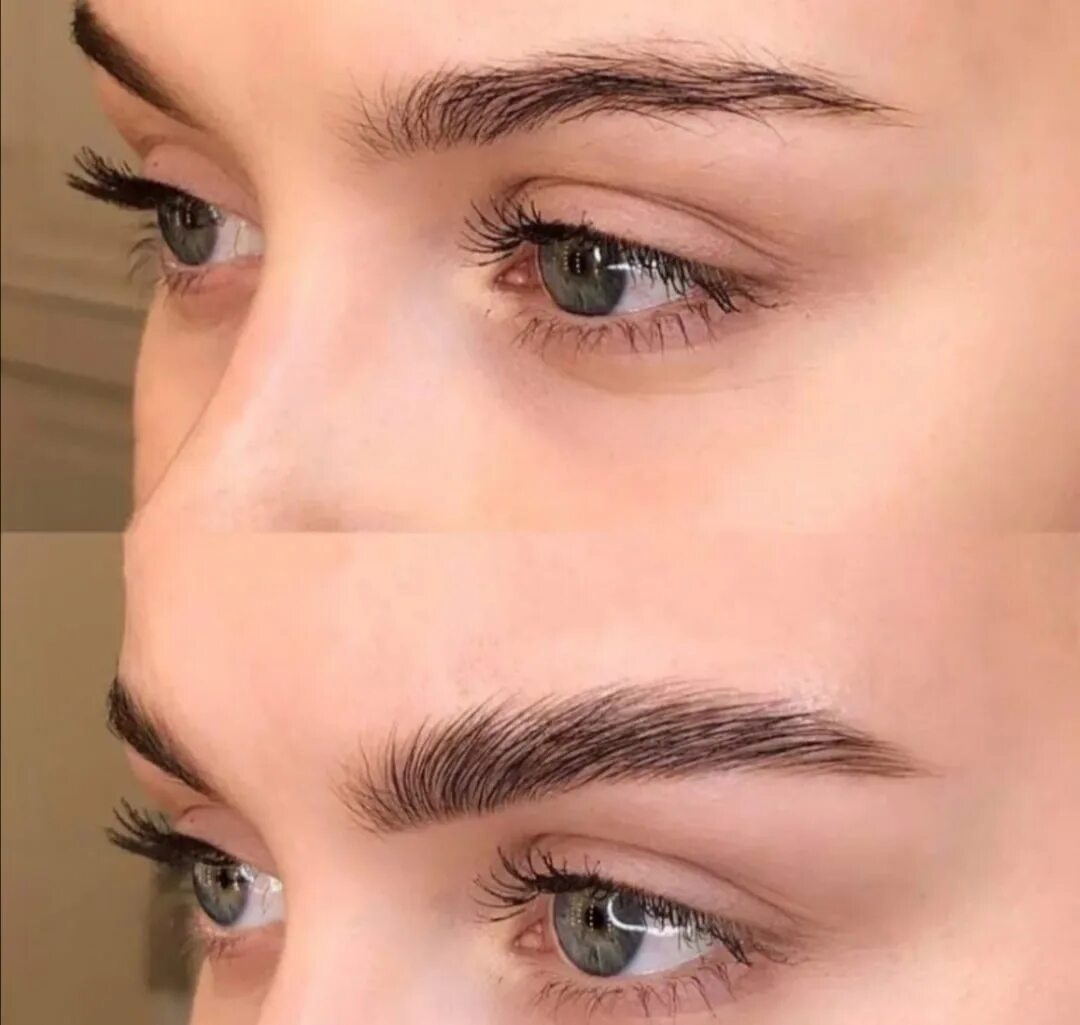 Brow lifting. Долговременная укладка бровей. Ламинирование бровей. Коррекция бровей. Красивые брови.