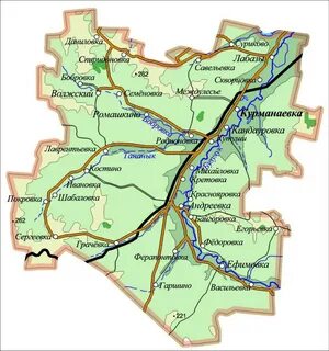 В каком районе расположено село