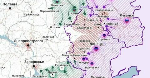 Карта сколько осталось освободить территории