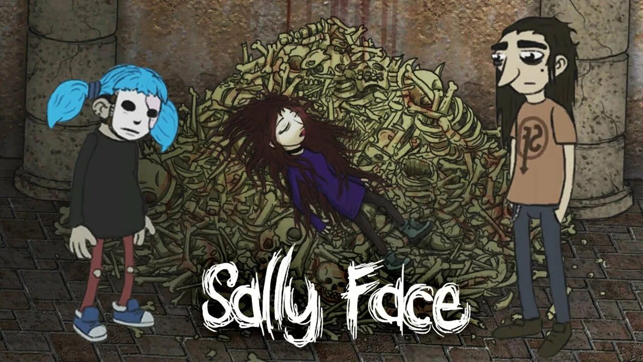 Прохождение салли 5. Ларри блюет Салли фейс. Sally face Ep 3 Салли подземелье. Ларри падает с крыши Салли фейс.