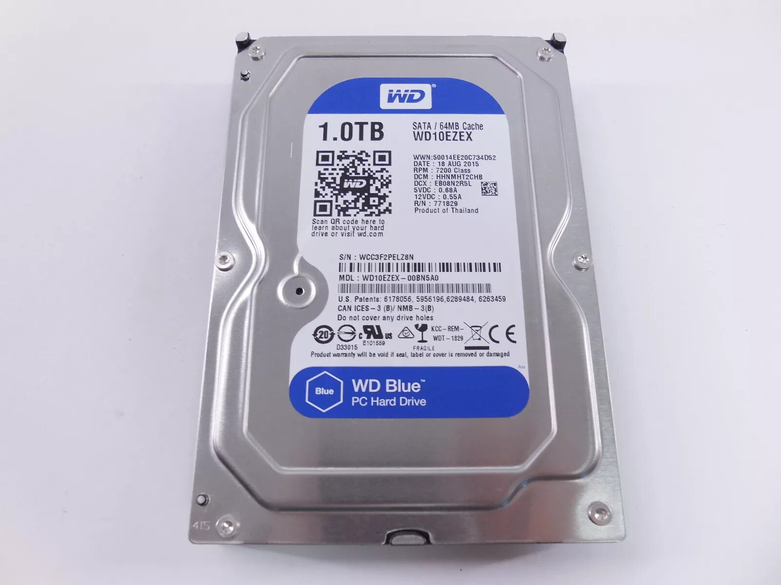 Жёсткий диск WD Blue 1tb. 1 ТБ жесткий диск WD Blue [wd10ezex]. Western Digital WD Blue 1 TB wd10ezex. HDD WD Blue 1tb.