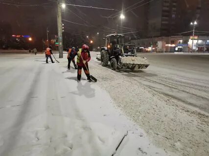 Воронеж снег