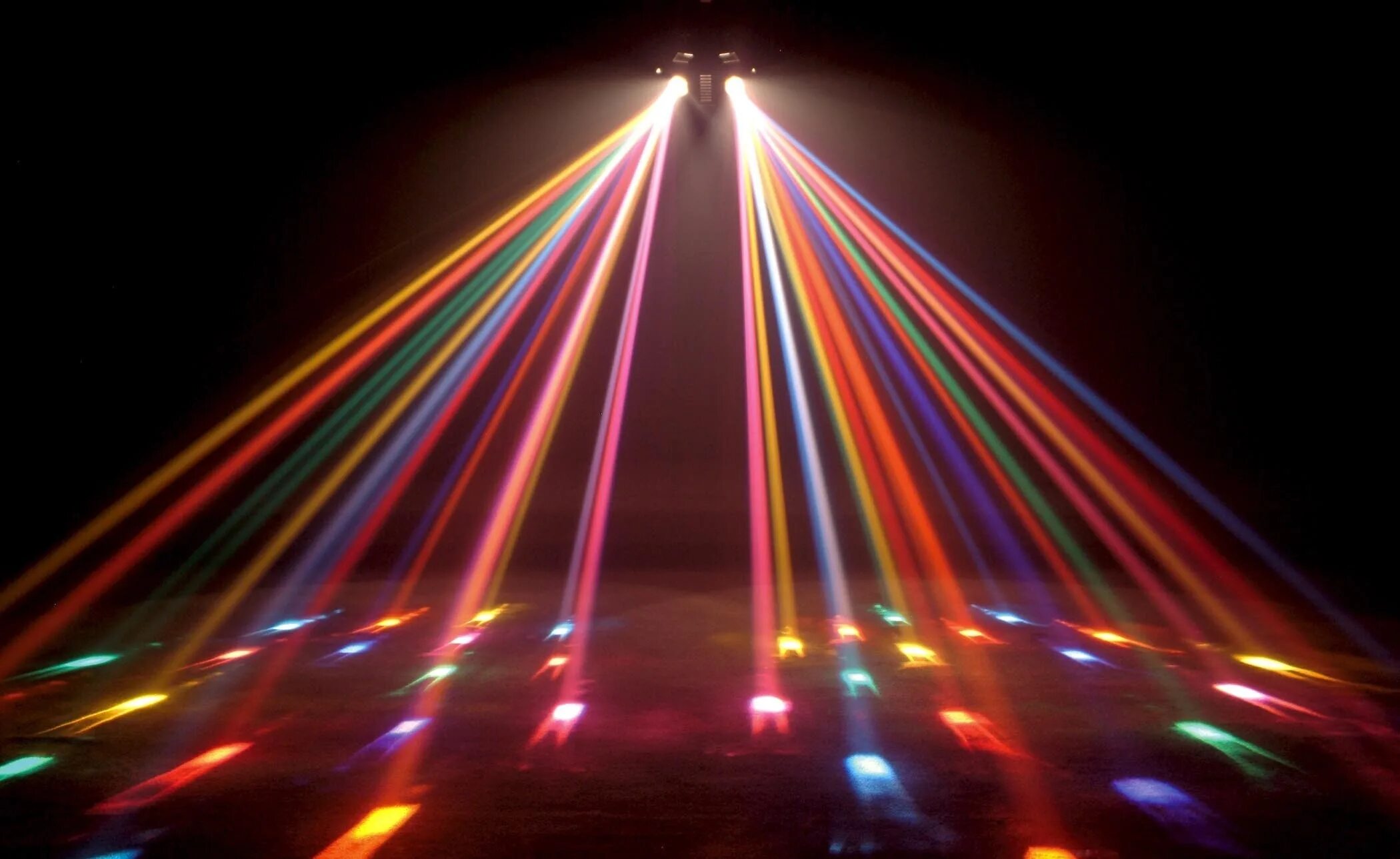 Лазерная светомузыка Party Lights. Stage4 BEAMBANK 6-24xa. Разноцветный свет. Разноцветные лучи. Простые световые лучи