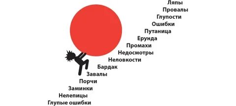 Глупая ошибка это