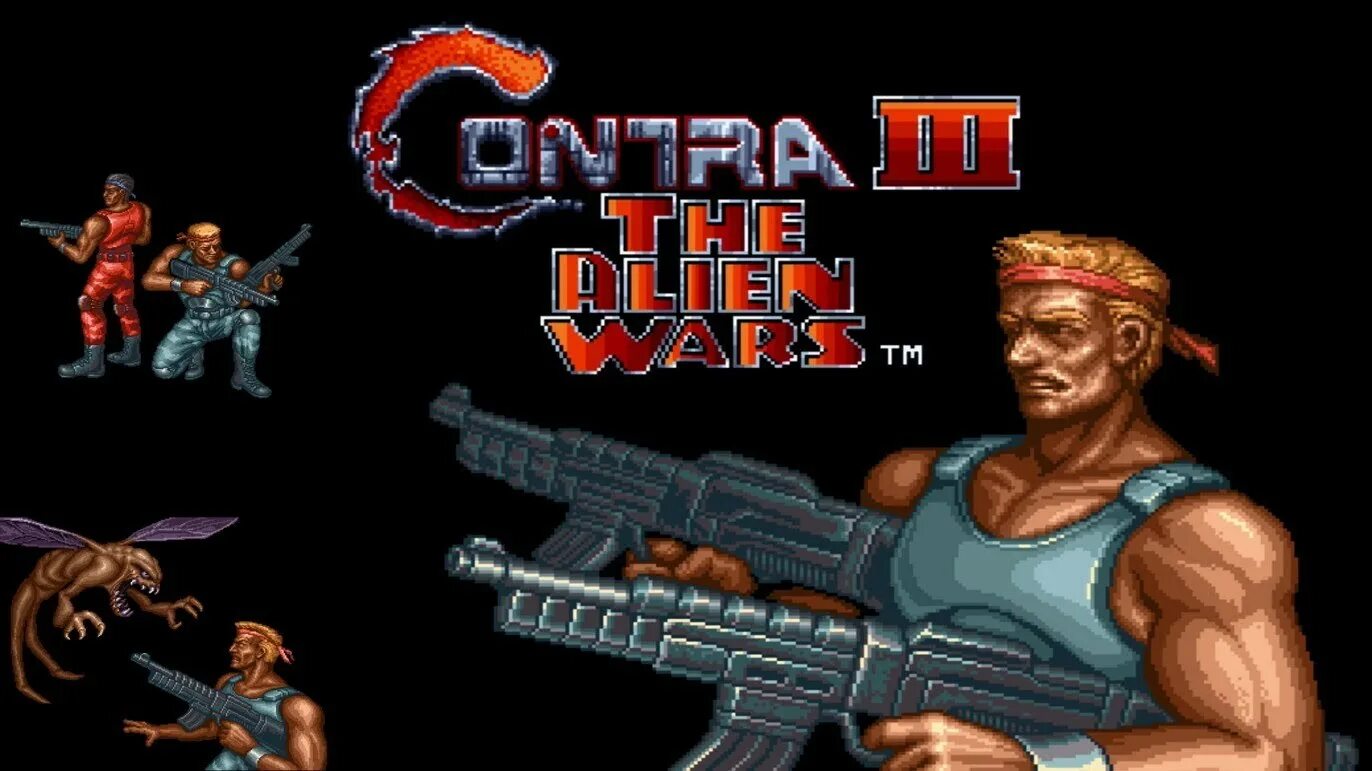 Новая contra. Контра 3 сега. Contra 3 the Alien Wars Snes. Контра 3 супер Нинтендо. Alien 3 игра Snes.