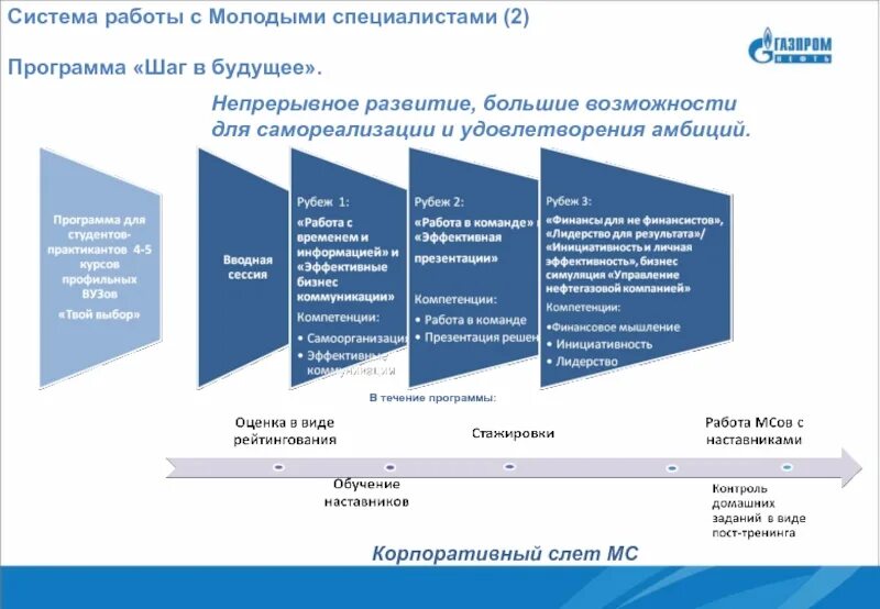 Программа работы с молодыми специалистами. Программа развития молодых специалистов.