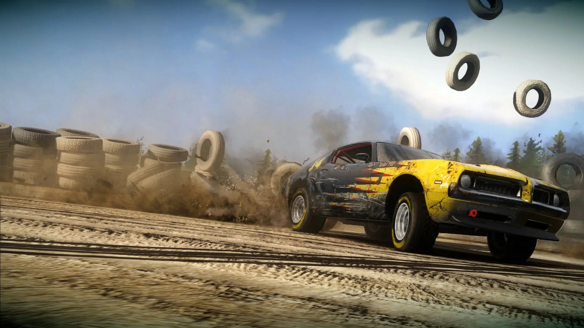 Две гонки игры. Флатаут 1. Гонки флатаут 2. FLATOUT 2 машины дерби. Wreckfest дерби.