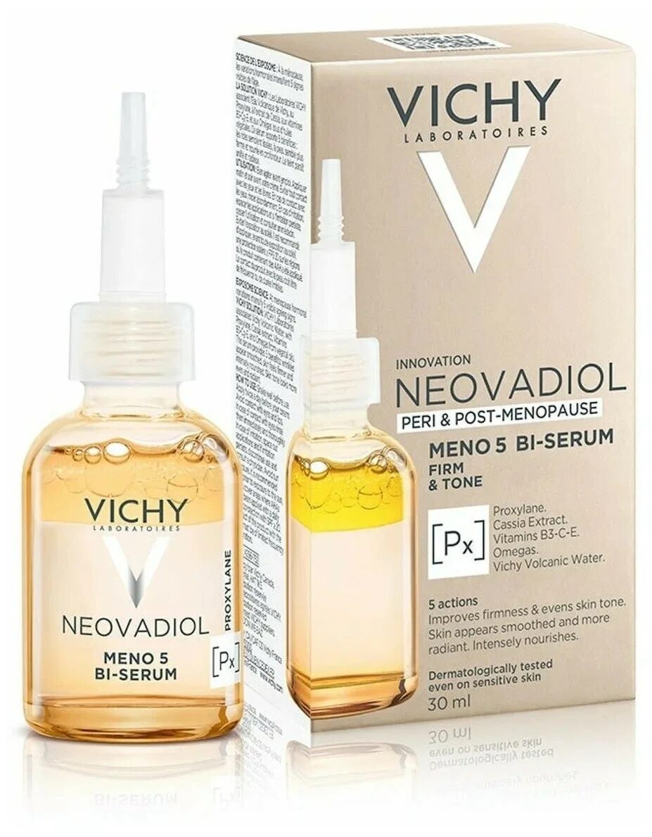 Neovadiol Vichy meno 5 bi Serum. Виши Неовадиол сыворотка 30мл. Виши сыворотка менопаузальная 5. Vichy Neovadiol 5 ml.