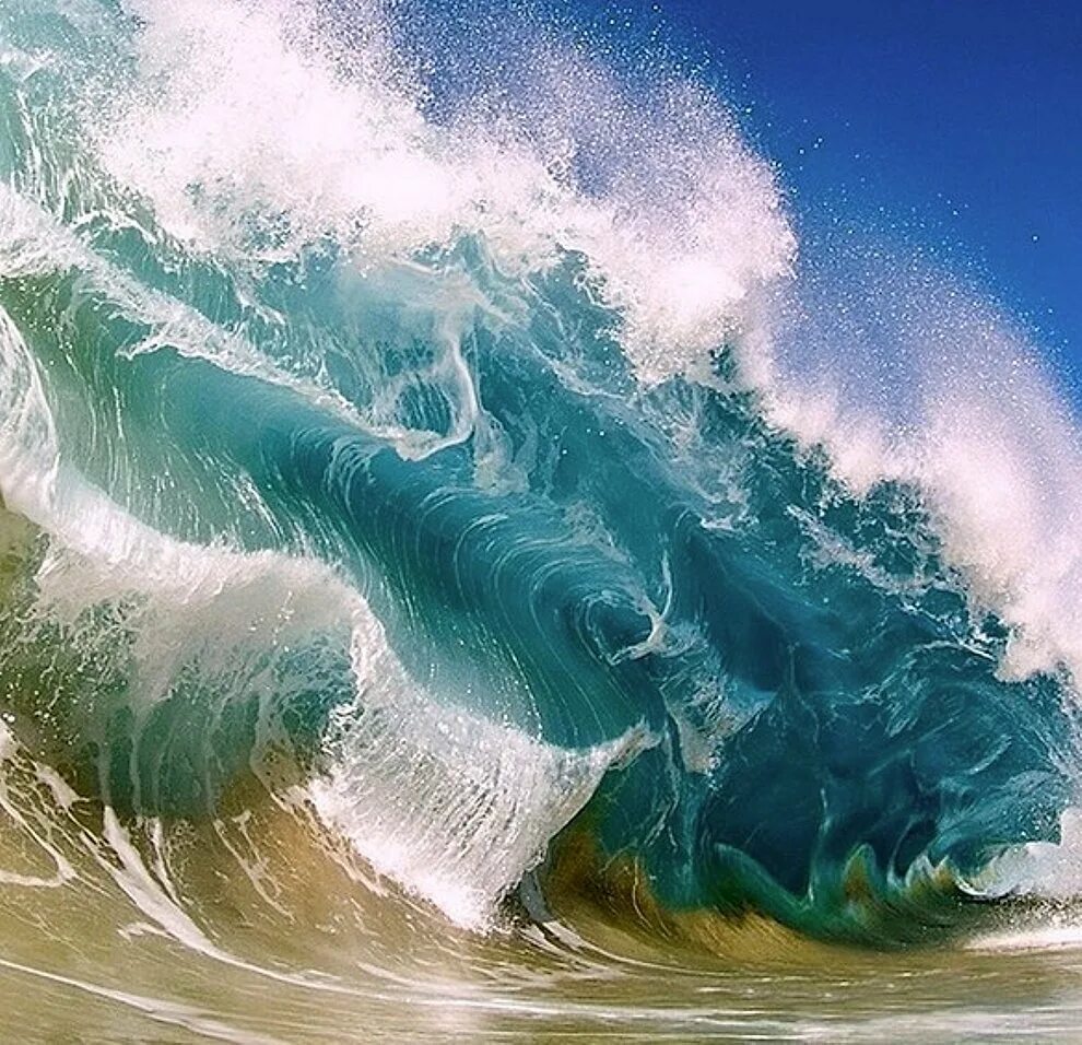 Фото красоте воды. Стихия воды Кларк Литтл. Море, волны. Красота моря. Мощь океана.