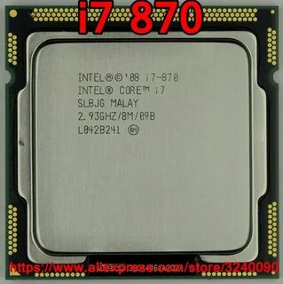 Intel core i7 870