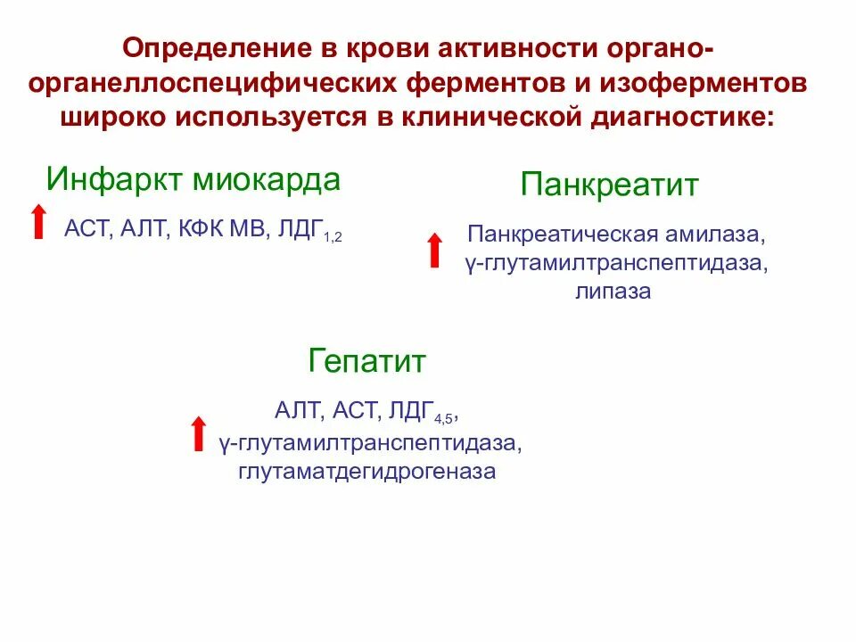 Клиническое значение определения активности ферментов крови. Клиническое значение определения активности изоферментов. Клиническое значение определения активности ферментов. Ферменты плазмы крови клинико-диагностическое значение.