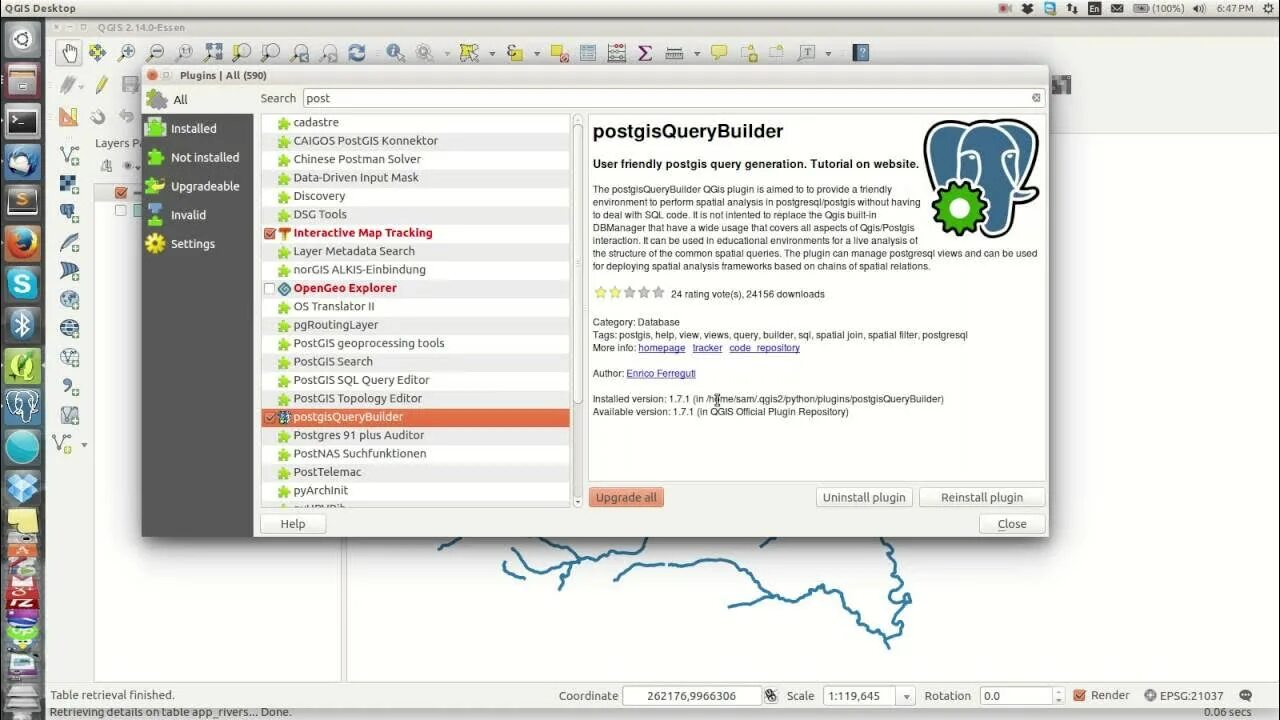Postgis 2.5. Postgis.