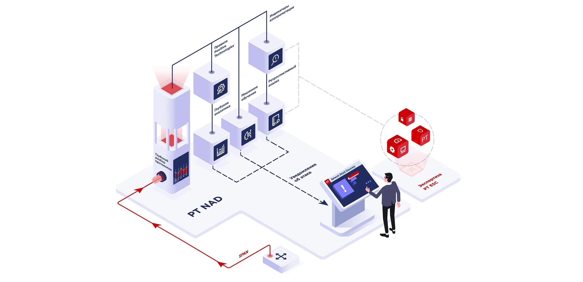 Обнаружение сетевой атаки